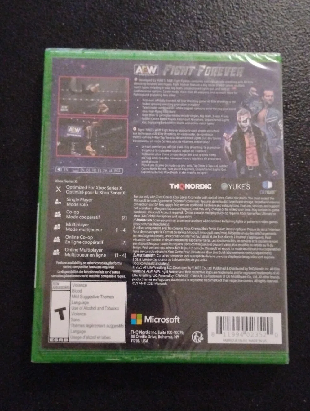 AEW: Fight Forever (Xbox Series X / Xbox One) - Brand New & Factory Sealed